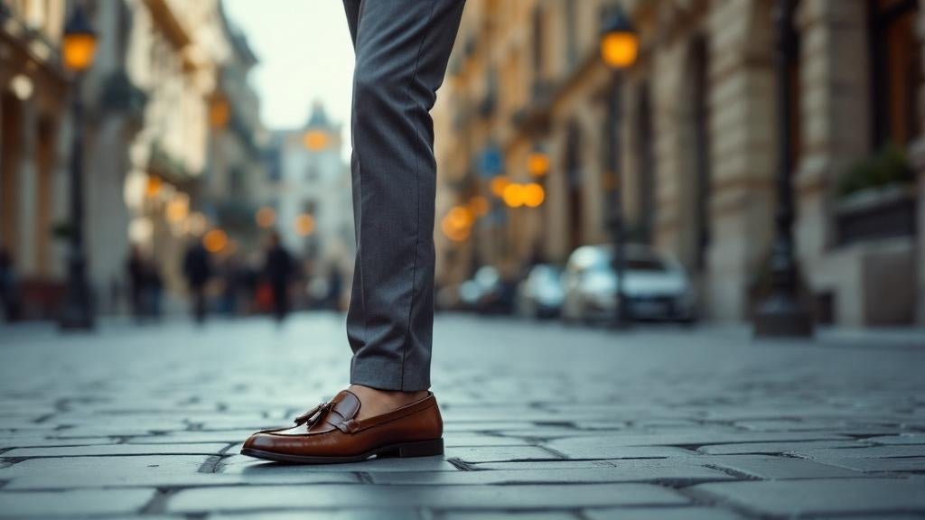 How To Wear Men's Tassel Loafers For Smart Casual Office Days In Europe: Luxury Guidance in European English - Pierre Cabot