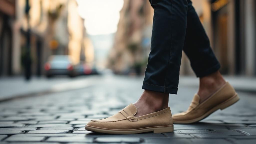 Men's penny loafers suede: fit, break‑in, and slip‑on comfort - Pierre Cabot